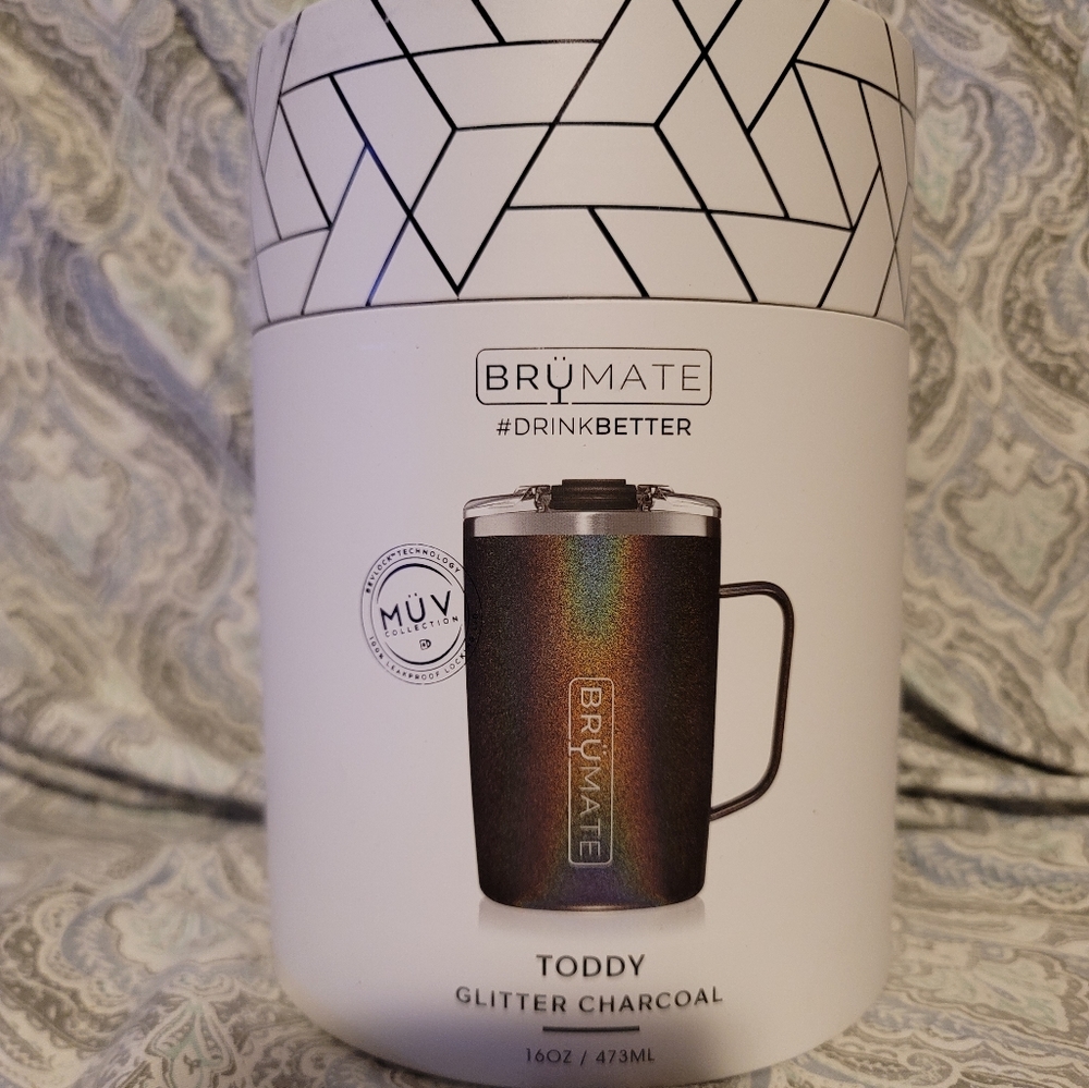 Brumate Toddy Glitter Charcoal